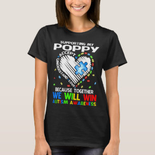 Camiseta Apoyando a mi amapola juntos venceremos la concien