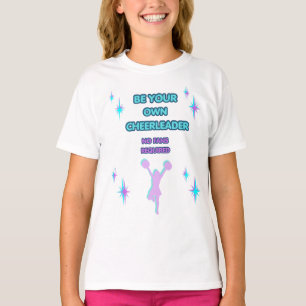 CAMISETA APOYÁNDOME CHICA MOTIVACIONAL PURPURA BLANCA