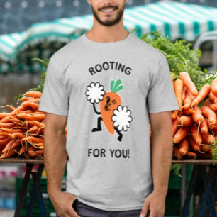 Camiseta Apoyándote – Porrista de Zanahoria