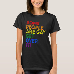 Camiseta Apoyar A Aliado Gay Algunos Gay Rainbow Lgbt