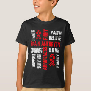 Camiseta Apoyar a BRAIN ANEURYSM