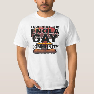 Camiseta Apoyar a la comunidad gay de Enola
