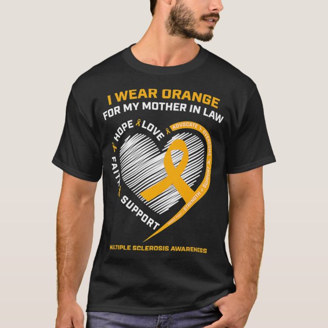 Camiseta Apoyar a la Madre En La Ley MS Regalos Múltiples P (Anverso)