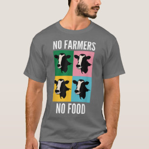 Camiseta Apoyar a las granjas locales, no a los granjeros,