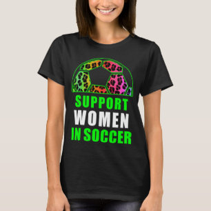 Camiseta Apoyar A Las Mujeres Jugadoras De Fútbol Mamá Fa
