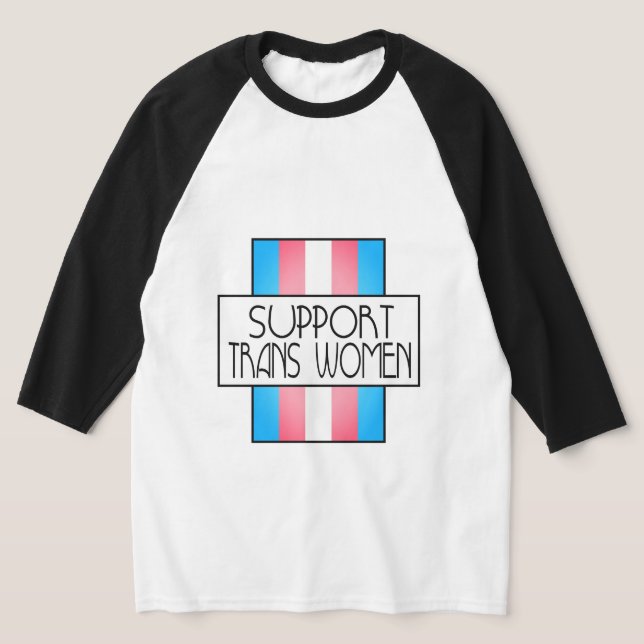 Camiseta Apoyar a las mujeres trans (Distribución)