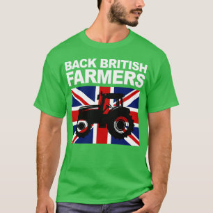 Camiseta Apoyar a los agricultores británicos apoya la agri