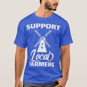 Camiseta Apoyar a los agricultores locales para la cría de
