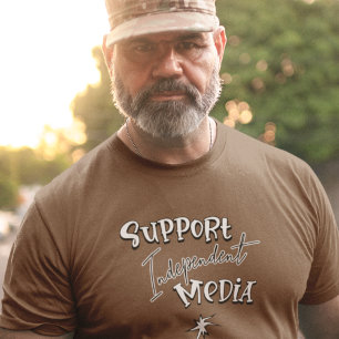 Camiseta Apoyar a los Medios de Comunicación Independientes