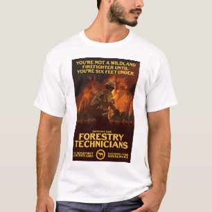 Camiseta Apoyar a nuestros técnicos forestales