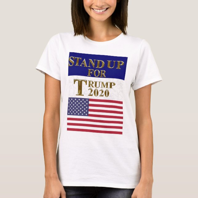 CAMISETA APOYAR A TRUMP (Anverso)