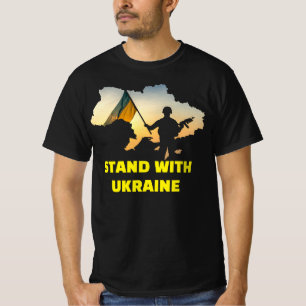 Camiseta Apoyar a Ucrania - Apoyo y solidaridad