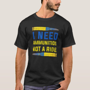 Camiseta Apoyar a Ucrania como una eslava ucraniana fuerte