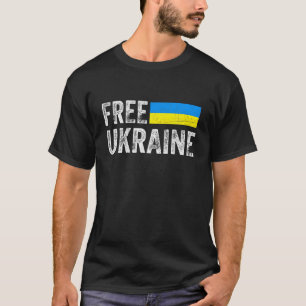 Camiseta Apoyar a Ucrania con Ucrania sin bandera