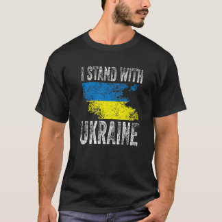 Camiseta Apoyar a Ucrania con Ucrania sin bandera