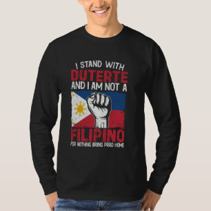 Camiseta Apoyar al partidario de PRRD Digong Duterte Filipi