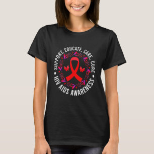 Camiseta Apoyar Educar El Día Mundial De La Lucha Contra El