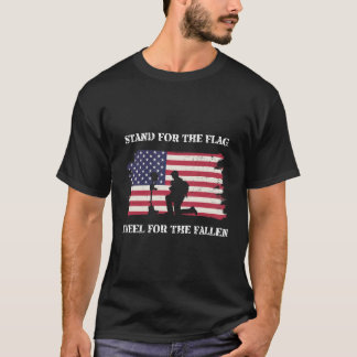 Camiseta Apoyar El Arrodillo De La Bandera Para El Hoodie C