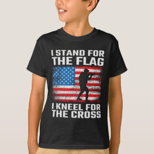 Camiseta Apoyar El Arrodillo De La Bandera Para La Cruz