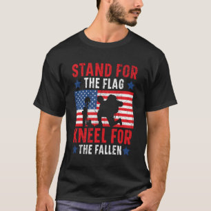 Camiseta Apoyar El Arrodillo De La Bandera Para Los Estados