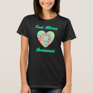 Camiseta Apoyar el Mes de Concienciación sobre Alergia Alim