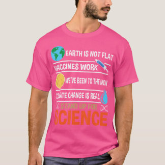 Camiseta Apoyar la ciencia - la ciencia de la galaxia espac