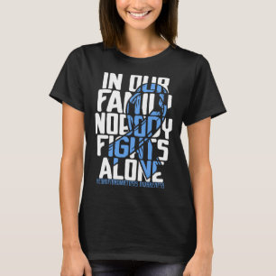 Camiseta Apoyar la enfermedad de la familia de los guerrero