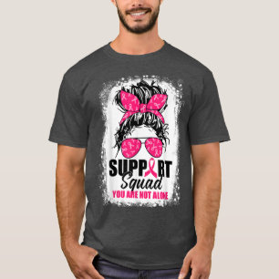 Camiseta Apoyar la guerra contra el cáncer de seno de un gu