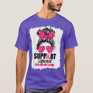 Camiseta Apoyar la guerra contra el cáncer de seno de un gu