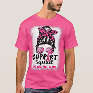 Camiseta Apoyar la guerra contra el cáncer de seno de un gu