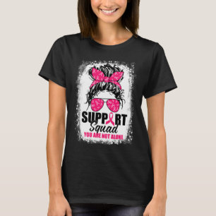 Camiseta Apoyar la guerra contra el cáncer de seno de un gu