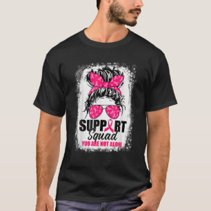 Camiseta Apoyar la guerra contra el cáncer de seno de un gu