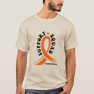 Camiseta Apoyar la lucha contra la leucemia por cáncer de s