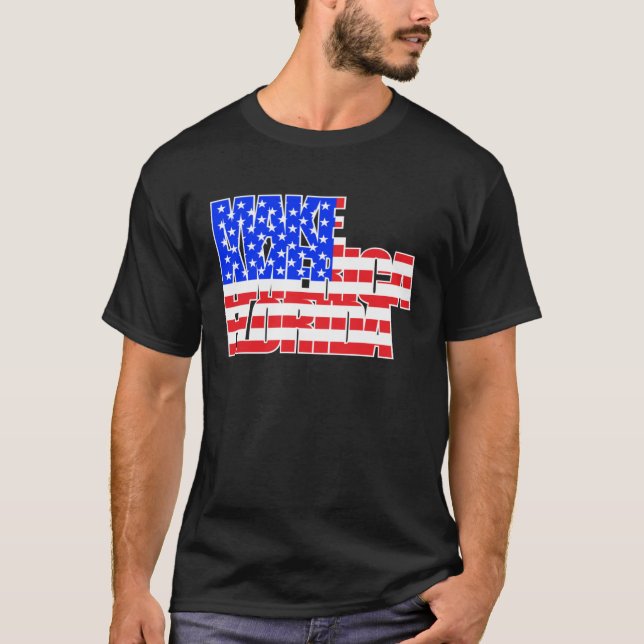 Camiseta Apoyar las elecciones de la política de la Florida (Anverso)