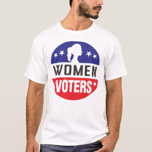 Camiseta Apoyar los derechos de las mujeres: Auge y voto