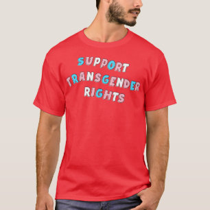 Camiseta Apoyar los derechos transgénero1
