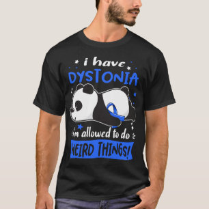 Camiseta Apoyar los regalos de conciencia sobre la distoní