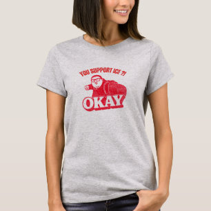 Camiseta ¡Apoyas a ICE?! Ok – Meme de protesta vintage