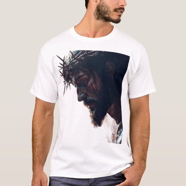 Camiseta Apóyate en mí diseño (Anverso)