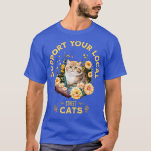 Camiseta Apoye a los gatos callejeros locales 2