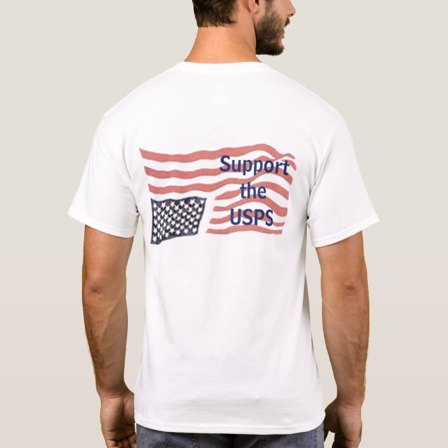 Camiseta Apoye a los USPS (Reverso)