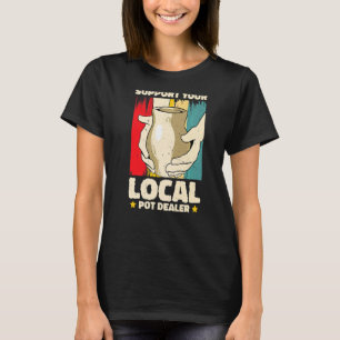 Camiseta Apoye a su artesano local de artesanía de pota 2