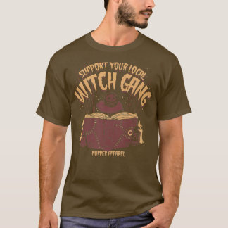 Camiseta Apoye a su banda de brujas local 