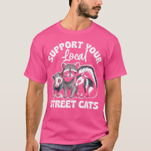 Camiseta Apoye a su equipo local de basura en la calle Raco