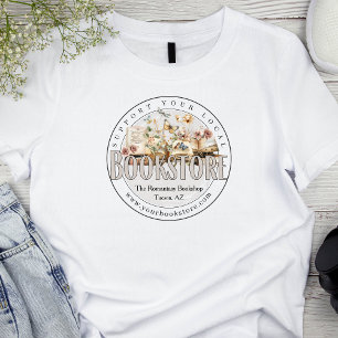 Camiseta Apoye a su librería local Personalizado Romance Sh