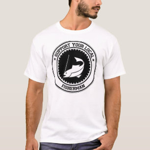 Camiseta Apoye a su pescador local