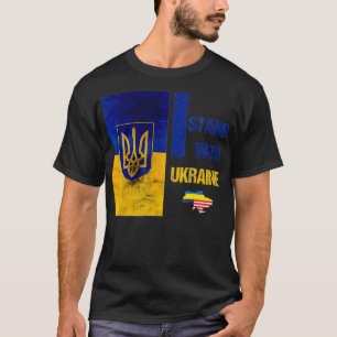 Camiseta Apoye a Ucrania, estoy de acuerdo con Ucrania