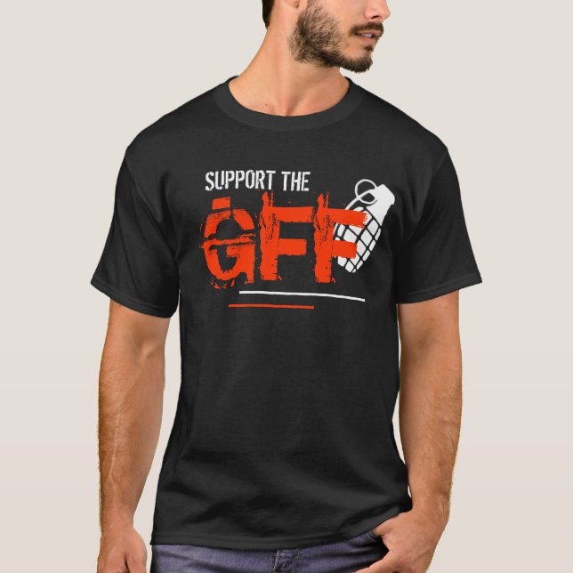Camiseta Apoye el GFF (Anverso)