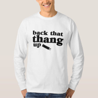 Camiseta Apoye ese Thang encima del friki del ordenador