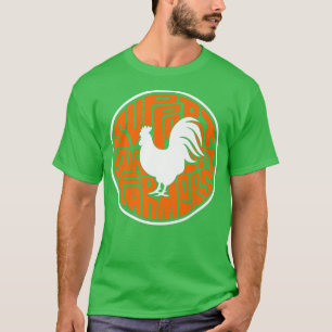 Camiseta Apoye la agricultura de Tractores de Agricultores 